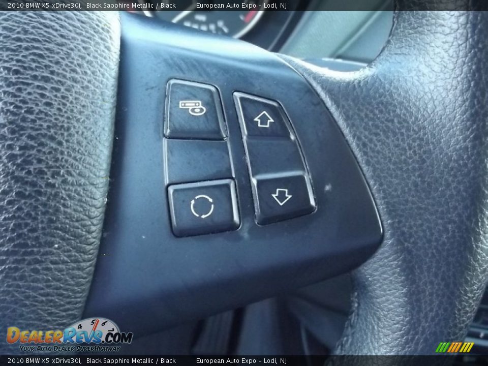 2010 BMW X5 xDrive30i Black Sapphire Metallic / Black Photo #12