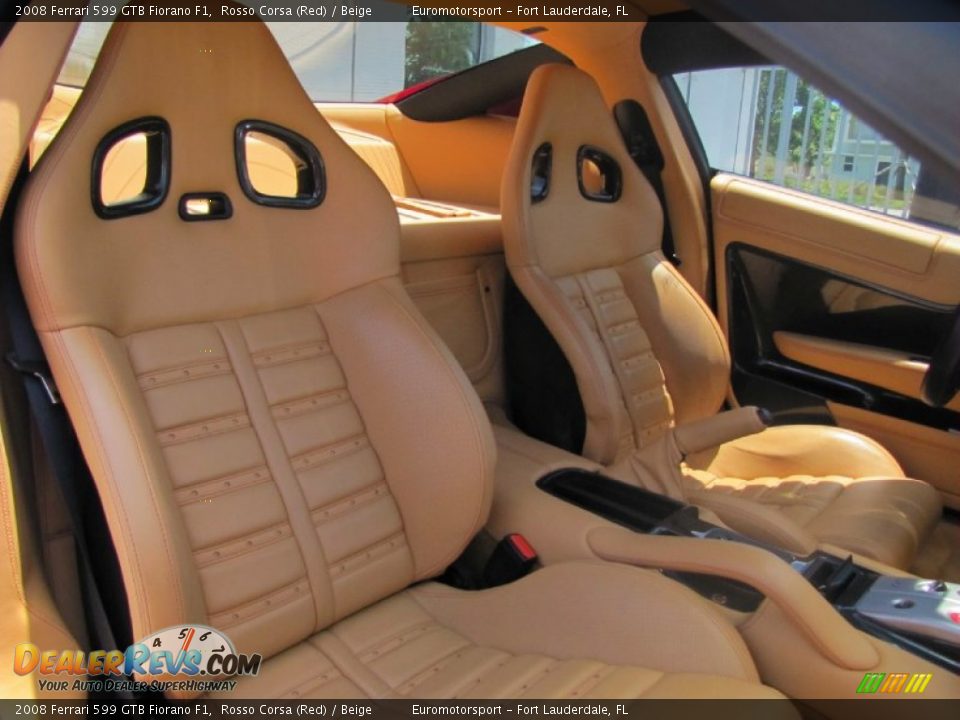 Front Seat of 2008 Ferrari 599 GTB Fiorano F1 Photo #30