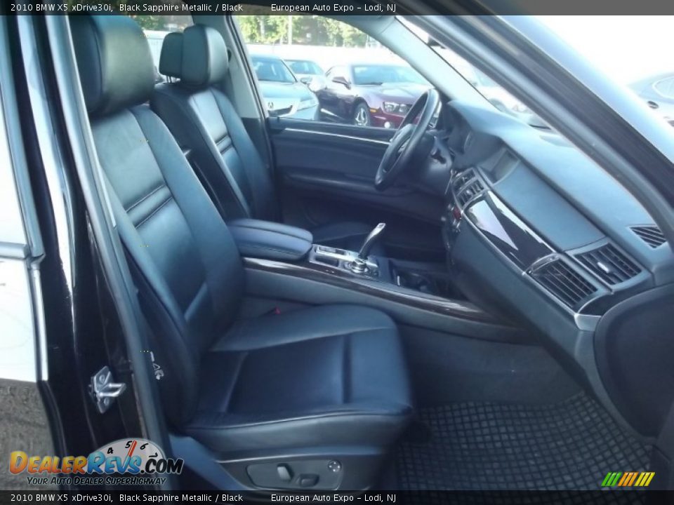 2010 BMW X5 xDrive30i Black Sapphire Metallic / Black Photo #24