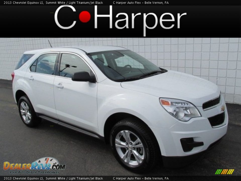 2013 Chevrolet Equinox LS Summit White / Light Titanium/Jet Black Photo #1