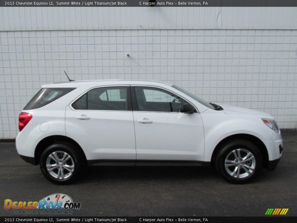 2013 Chevrolet Equinox LS Summit White / Light Titanium/Jet Black Photo #2