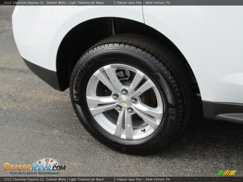 2013 Chevrolet Equinox LS Summit White / Light Titanium/Jet Black Photo #3