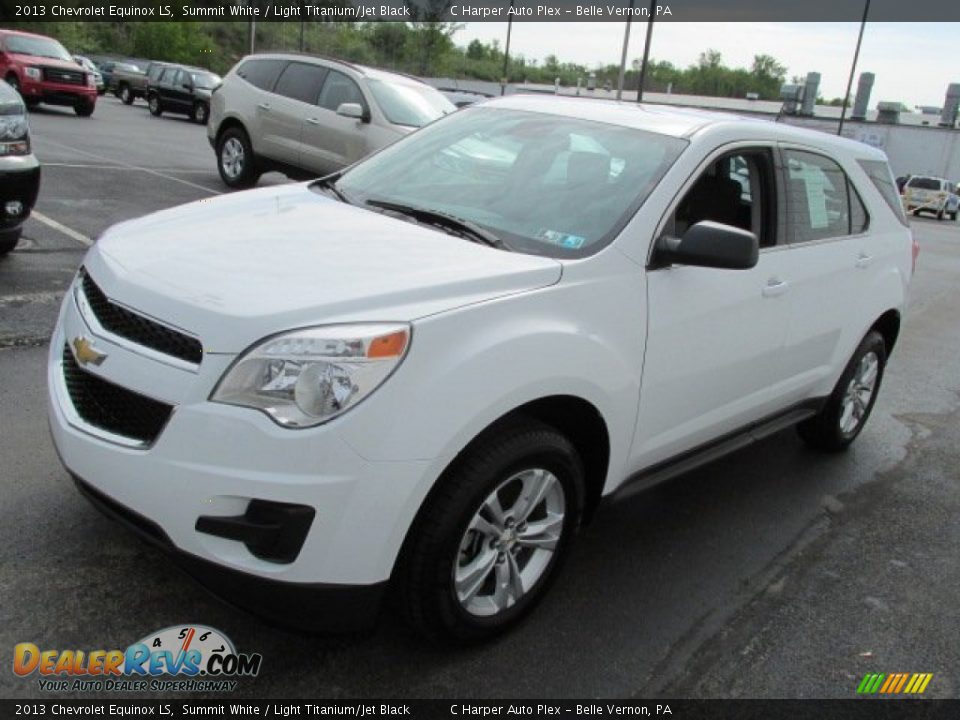 2013 Chevrolet Equinox LS Summit White / Light Titanium/Jet Black Photo #5