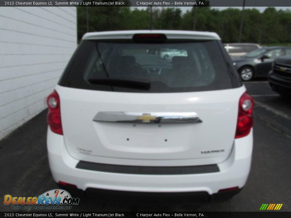 2013 Chevrolet Equinox LS Summit White / Light Titanium/Jet Black Photo #7