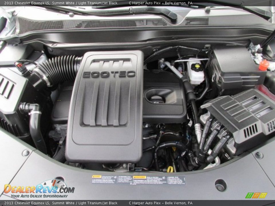 2013 Chevrolet Equinox LS Summit White / Light Titanium/Jet Black Photo #9