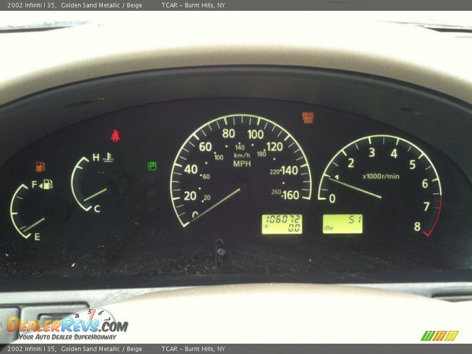 2002 Infiniti I 35 Gauges Photo #12