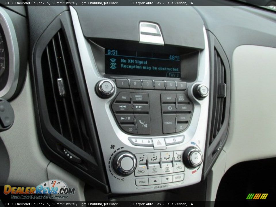 2013 Chevrolet Equinox LS Summit White / Light Titanium/Jet Black Photo #14