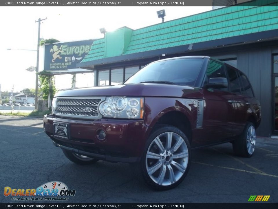 2006 Land Rover Range Rover HSE Alviston Red Mica / Charcoal/Jet Photo #1