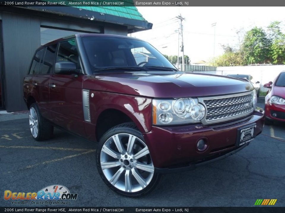 2006 Land Rover Range Rover HSE Alviston Red Mica / Charcoal/Jet Photo #2