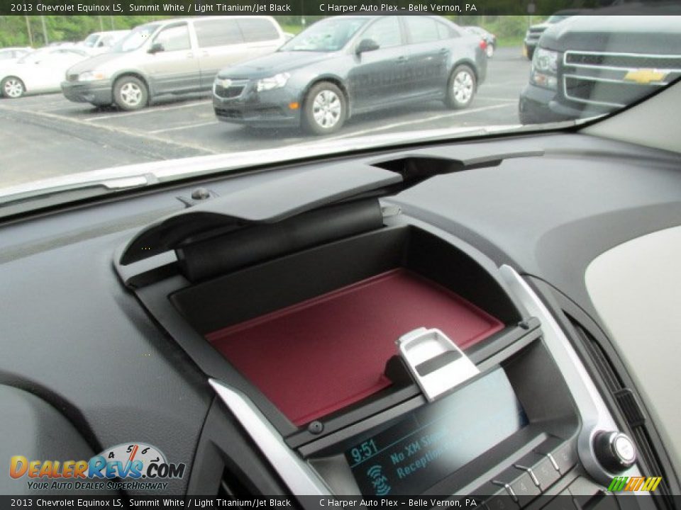 2013 Chevrolet Equinox LS Summit White / Light Titanium/Jet Black Photo #17