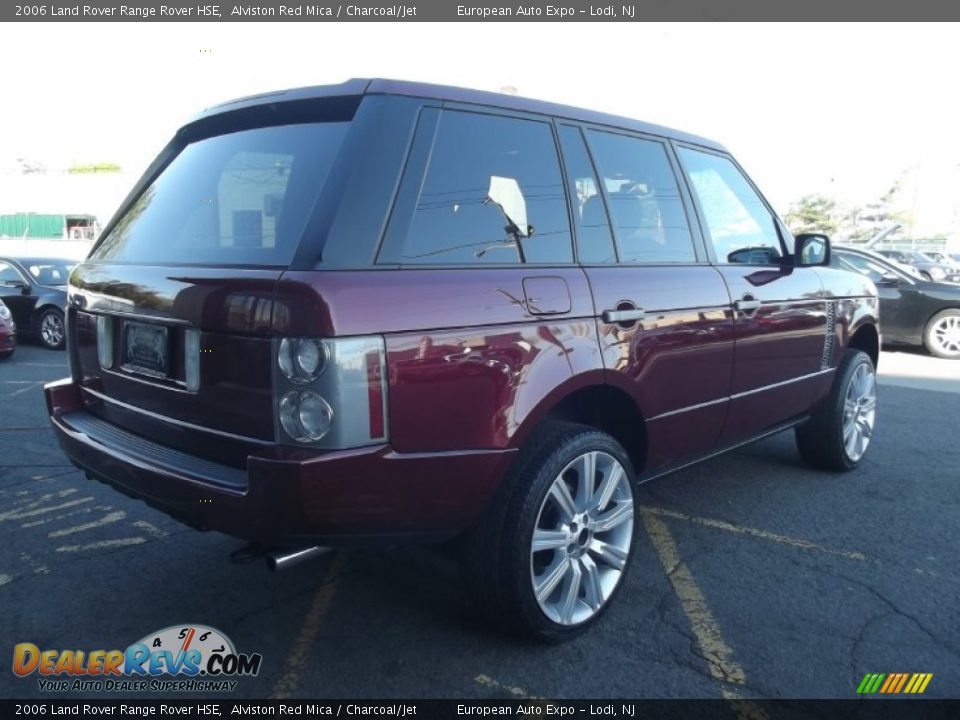 2006 Land Rover Range Rover HSE Alviston Red Mica / Charcoal/Jet Photo #4