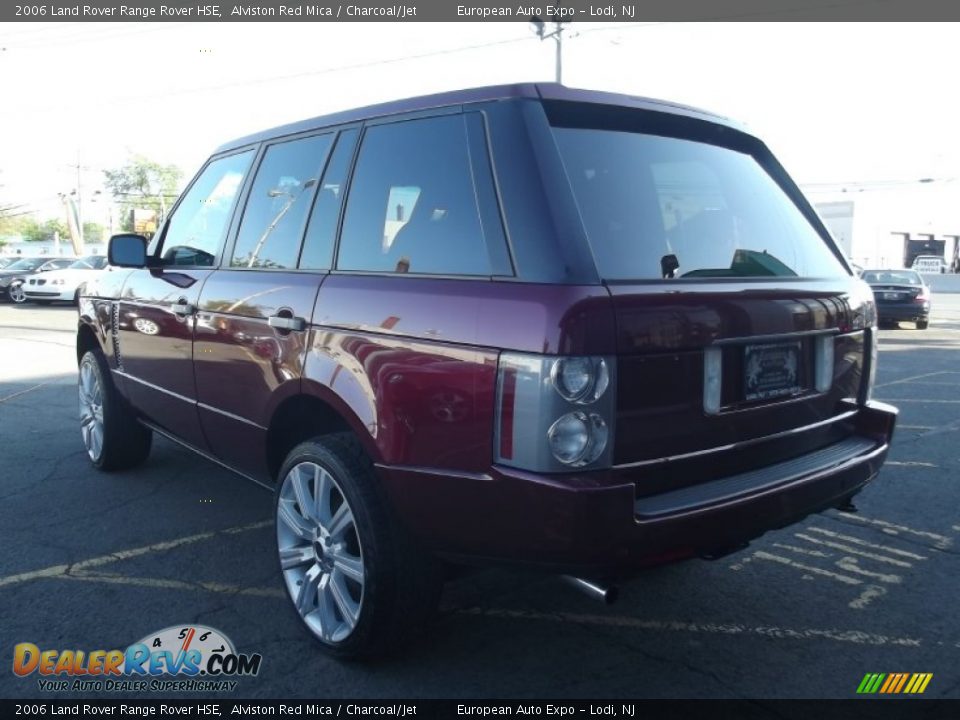 2006 Land Rover Range Rover HSE Alviston Red Mica / Charcoal/Jet Photo #5