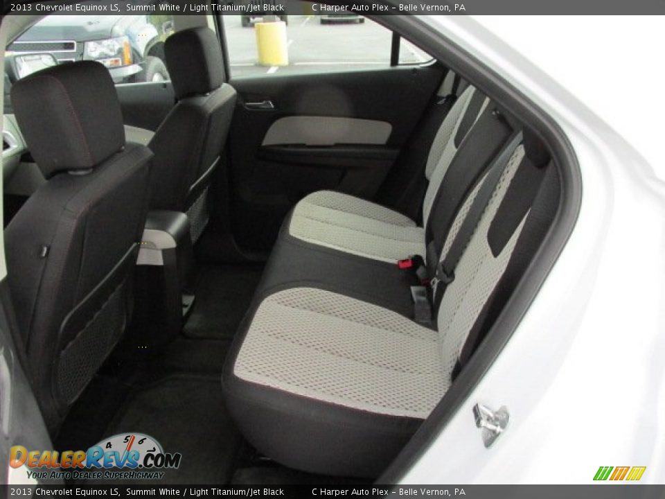 2013 Chevrolet Equinox LS Summit White / Light Titanium/Jet Black Photo #20