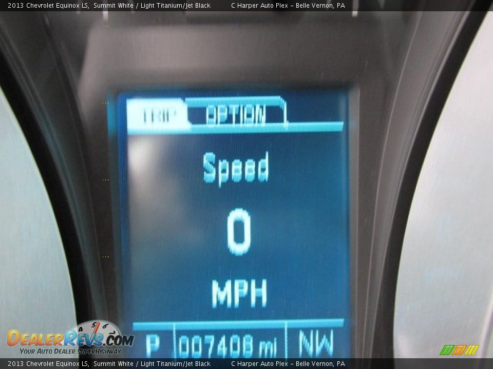 2013 Chevrolet Equinox LS Summit White / Light Titanium/Jet Black Photo #25