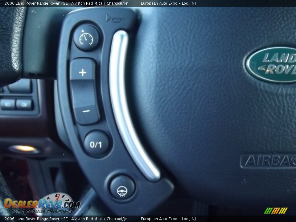 2006 Land Rover Range Rover HSE Alviston Red Mica / Charcoal/Jet Photo #13