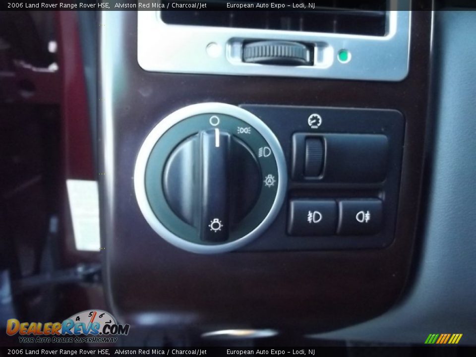 2006 Land Rover Range Rover HSE Alviston Red Mica / Charcoal/Jet Photo #14