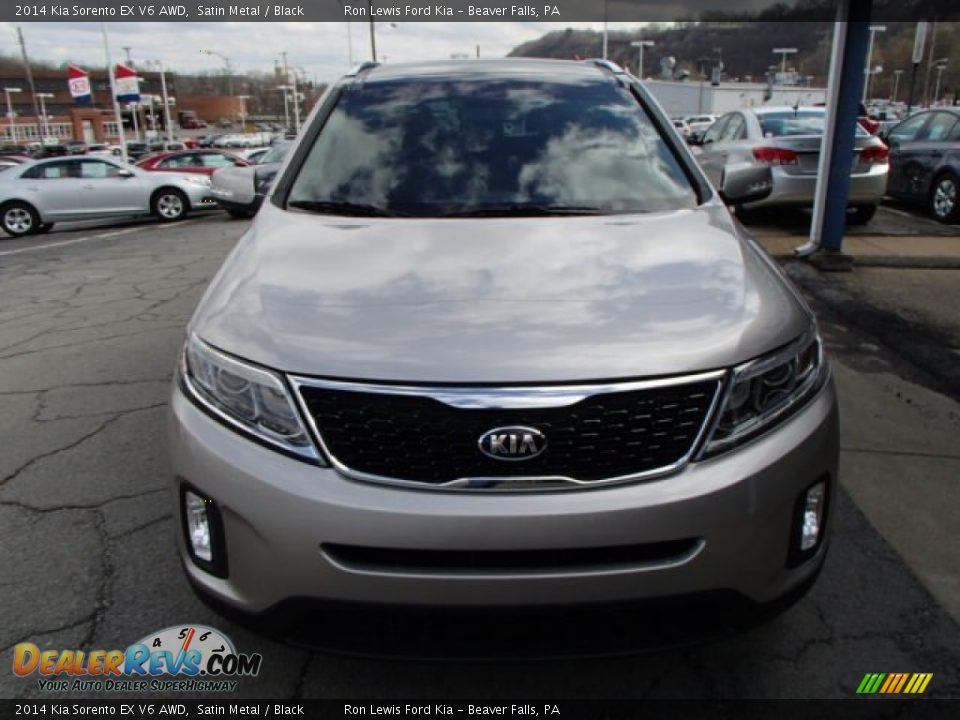 2014 Kia Sorento EX V6 AWD Satin Metal / Black Photo #3