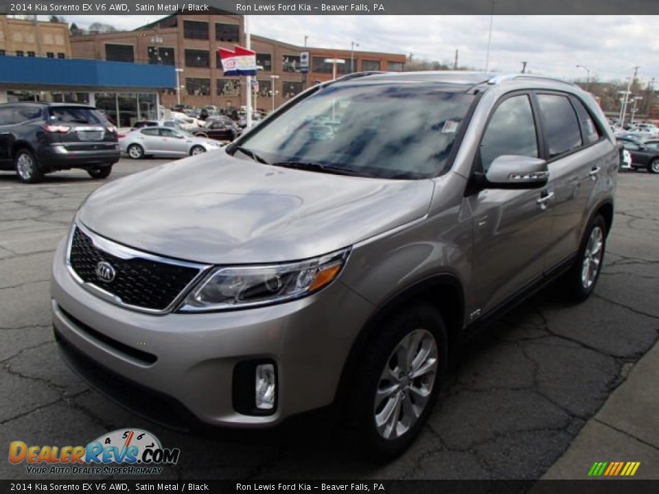 2014 Kia Sorento EX V6 AWD Satin Metal / Black Photo #4