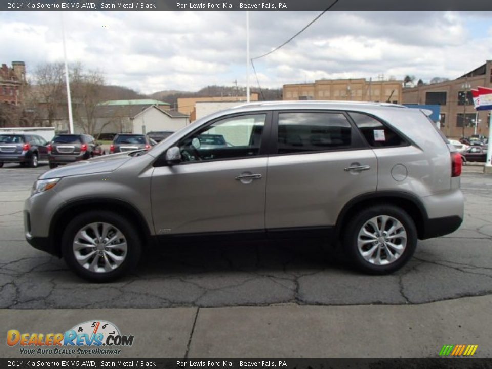 2014 Kia Sorento EX V6 AWD Satin Metal / Black Photo #5