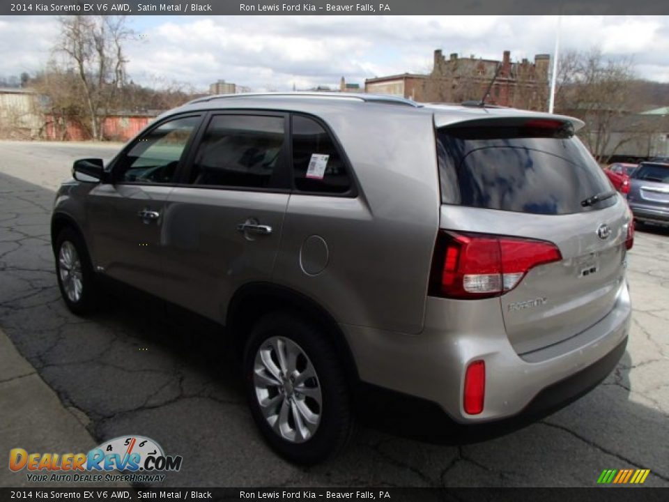 2014 Kia Sorento EX V6 AWD Satin Metal / Black Photo #6