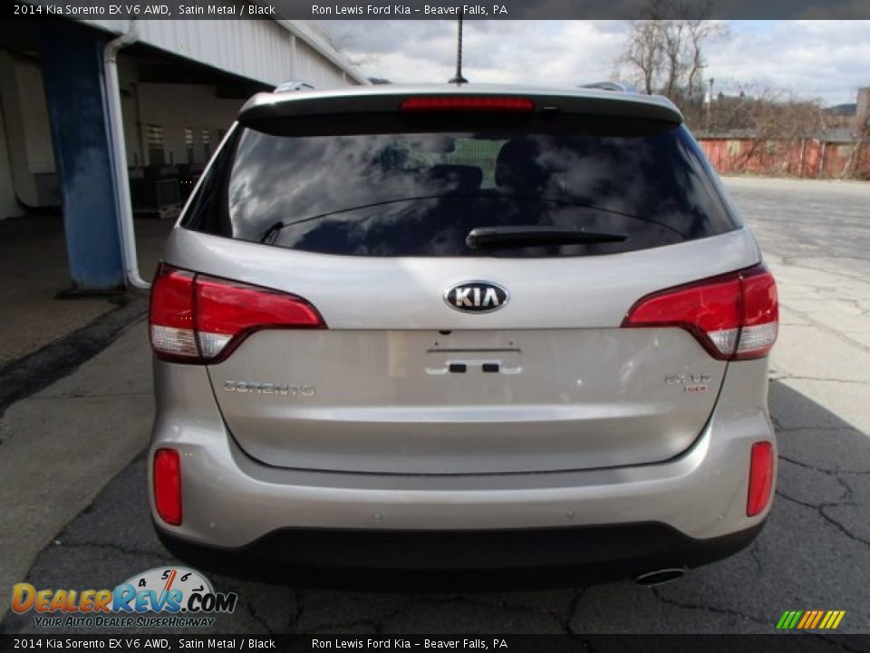 2014 Kia Sorento EX V6 AWD Satin Metal / Black Photo #7