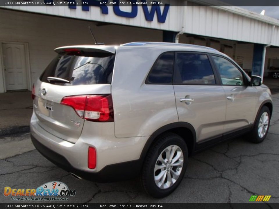2014 Kia Sorento EX V6 AWD Satin Metal / Black Photo #8