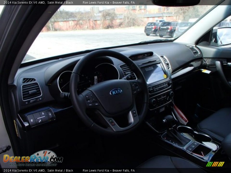 2014 Kia Sorento EX V6 AWD Satin Metal / Black Photo #10