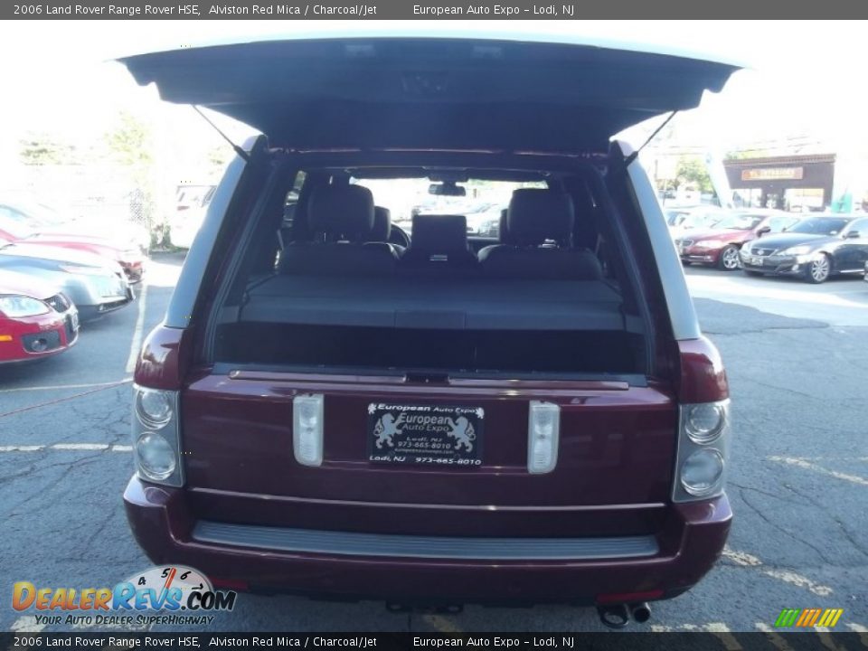 2006 Land Rover Range Rover HSE Alviston Red Mica / Charcoal/Jet Photo #35