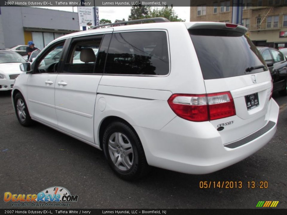 2007 Honda Odyssey EX-L Taffeta White / Ivory Photo #5