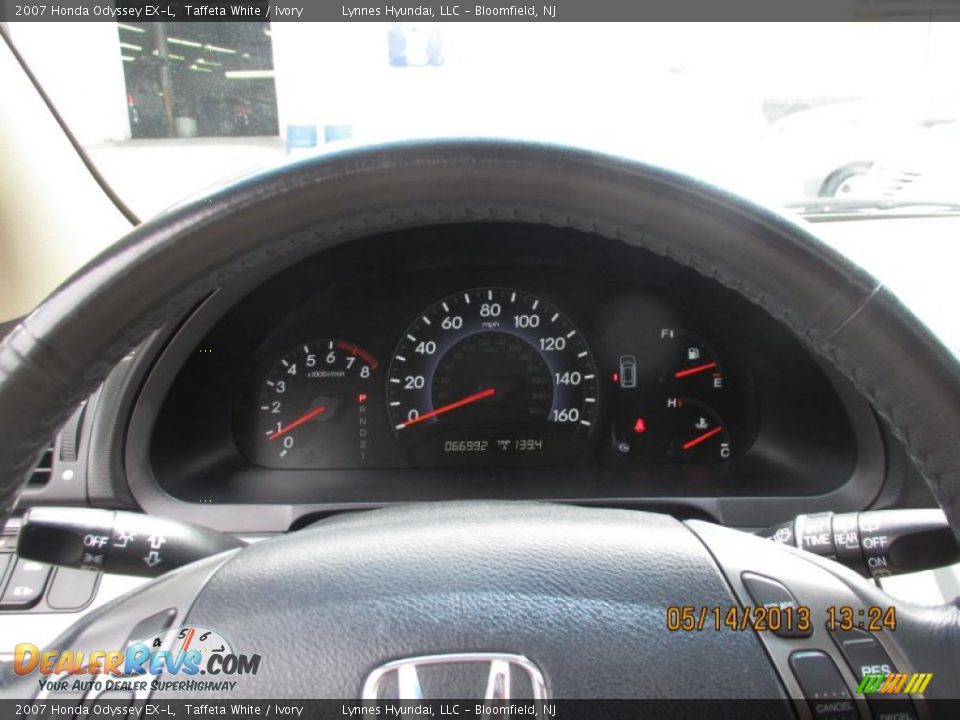 2007 Honda Odyssey EX-L Taffeta White / Ivory Photo #16