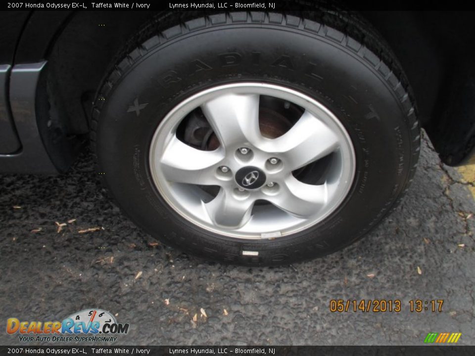 2007 Honda Odyssey EX-L Taffeta White / Ivory Photo #19