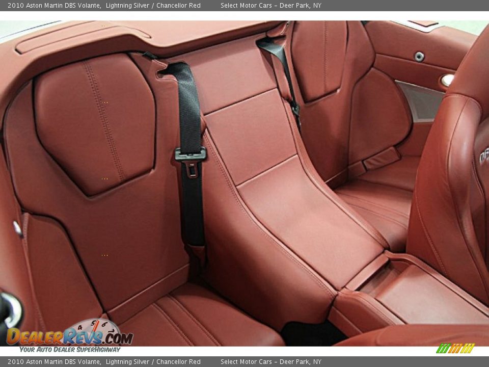 Rear Seat of 2010 Aston Martin DBS Volante Photo #16