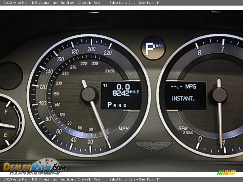 2010 Aston Martin DBS Volante Gauges Photo #18