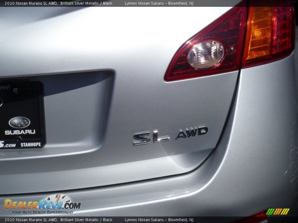 2010 Nissan Murano SL AWD Brilliant Silver Metallic / Black Photo #7