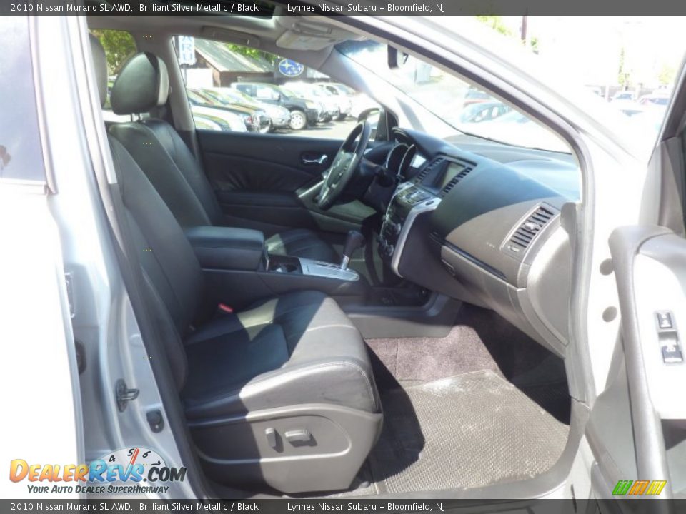 2010 Nissan Murano SL AWD Brilliant Silver Metallic / Black Photo #9