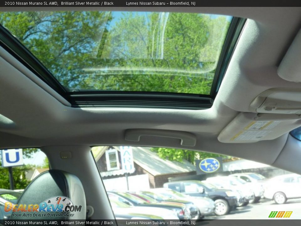 2010 Nissan Murano SL AWD Brilliant Silver Metallic / Black Photo #10