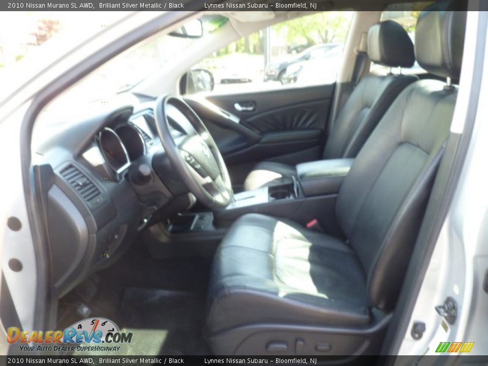 2010 Nissan Murano SL AWD Brilliant Silver Metallic / Black Photo #11