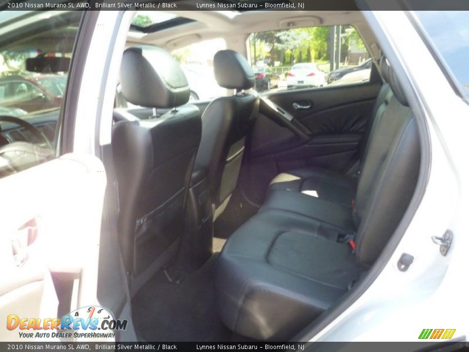 2010 Nissan Murano SL AWD Brilliant Silver Metallic / Black Photo #12