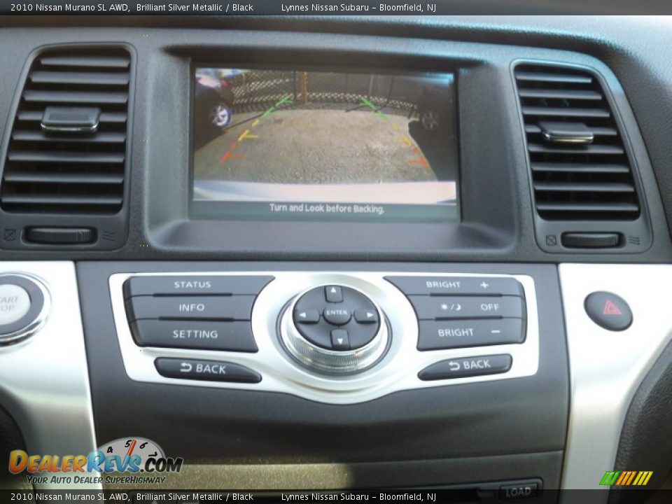 2010 Nissan Murano SL AWD Brilliant Silver Metallic / Black Photo #18