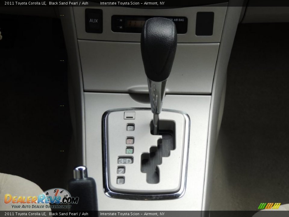 2011 Toyota Corolla LE Black Sand Pearl / Ash Photo #13