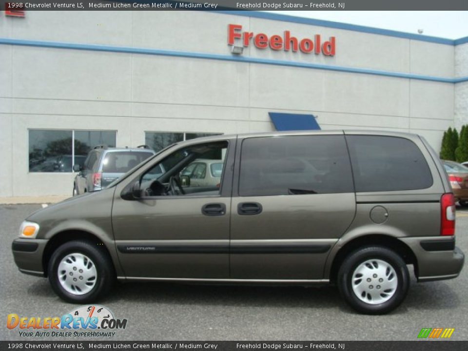 1998 Chevrolet Venture LS Medium Lichen Green Metallic / Medium Grey Photo #3