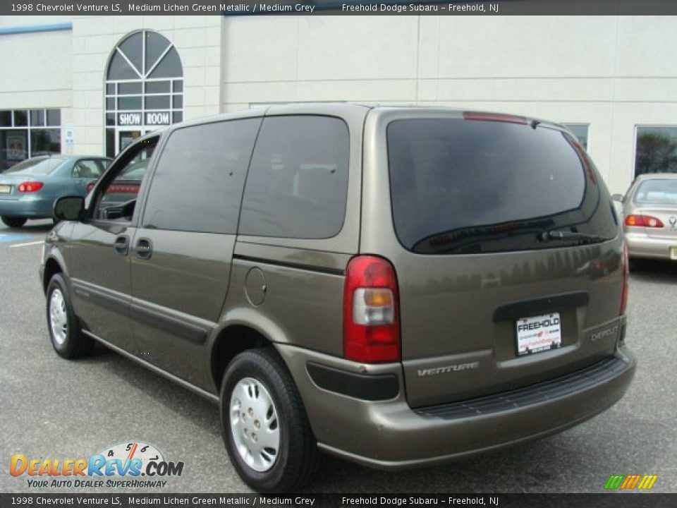 1998 Chevrolet Venture LS Medium Lichen Green Metallic / Medium Grey Photo #4