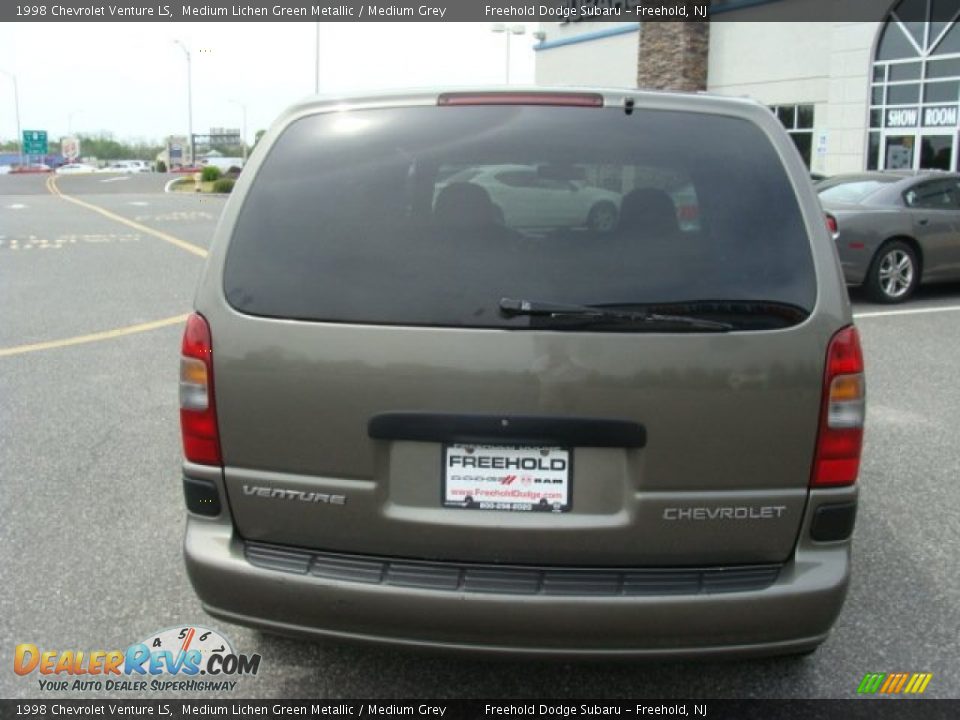 1998 Chevrolet Venture LS Medium Lichen Green Metallic / Medium Grey Photo #5