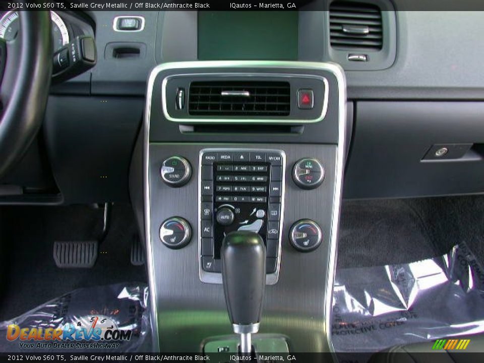 2012 Volvo S60 T5 Saville Grey Metallic / Off Black/Anthracite Black Photo #20