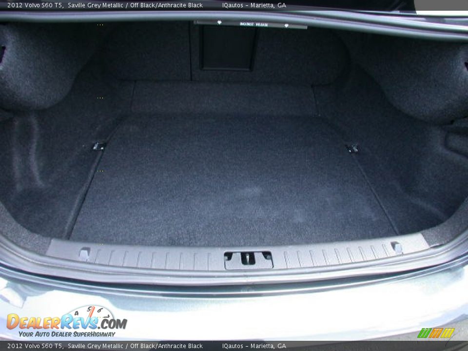 2012 Volvo S60 T5 Saville Grey Metallic / Off Black/Anthracite Black Photo #21