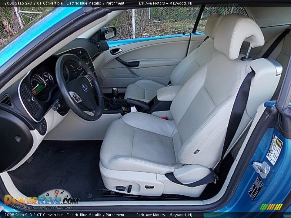 Parchment Interior - 2008 Saab 9-3 2.0T Convertible Photo #13