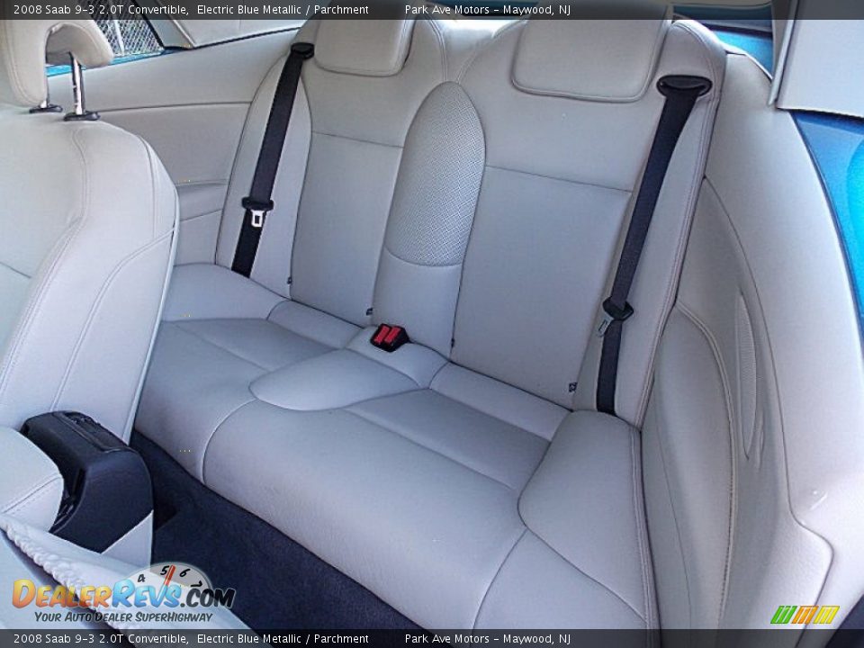 Rear Seat of 2008 Saab 9-3 2.0T Convertible Photo #15