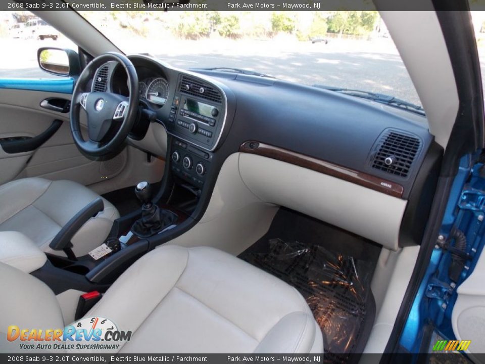 Dashboard of 2008 Saab 9-3 2.0T Convertible Photo #20