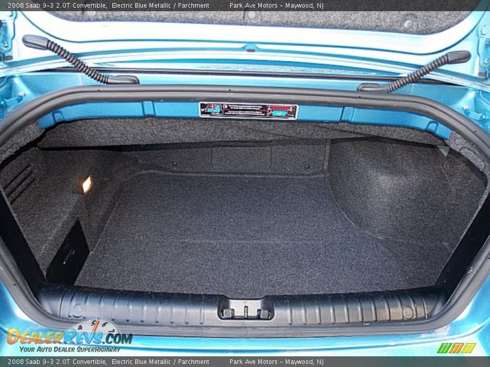 2008 Saab 9-3 2.0T Convertible Trunk Photo #22