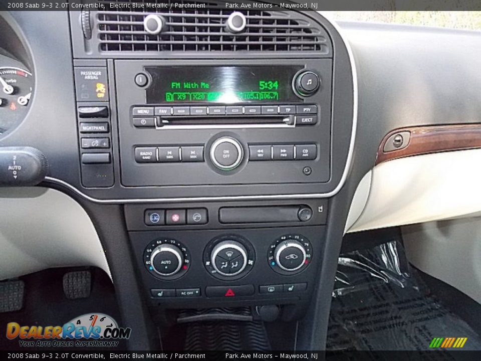 Controls of 2008 Saab 9-3 2.0T Convertible Photo #26